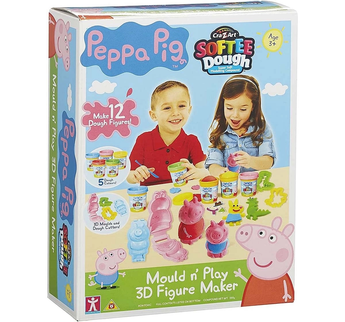 Peppa Pig Softee Dough Small Figure Kit Clay & Dough for Kids Age 3Y+