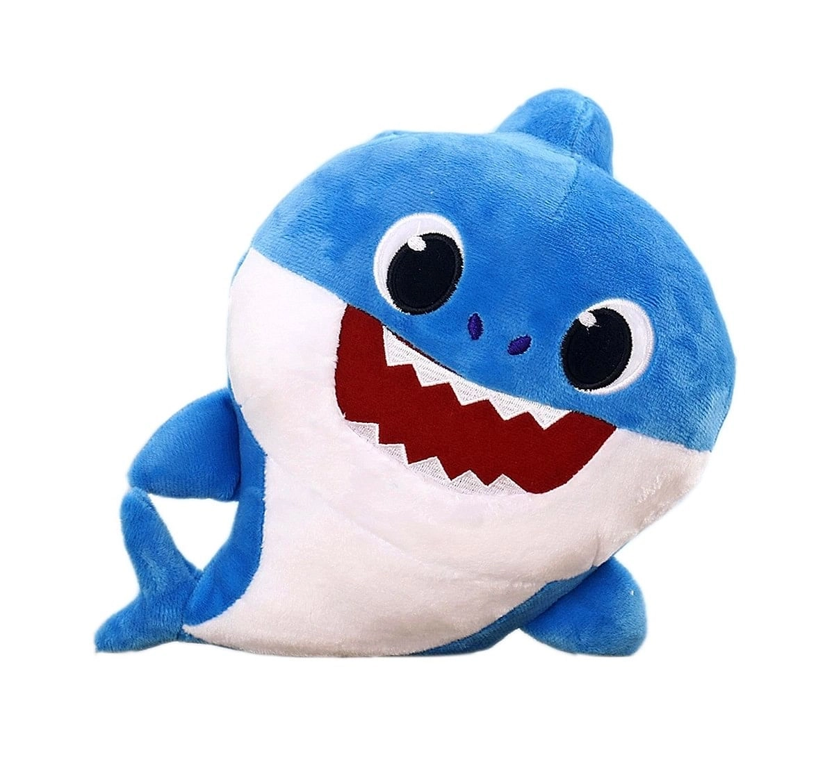 Baby Shark Daddy Shark Plush 20 Cm, 0M+ (Blue)