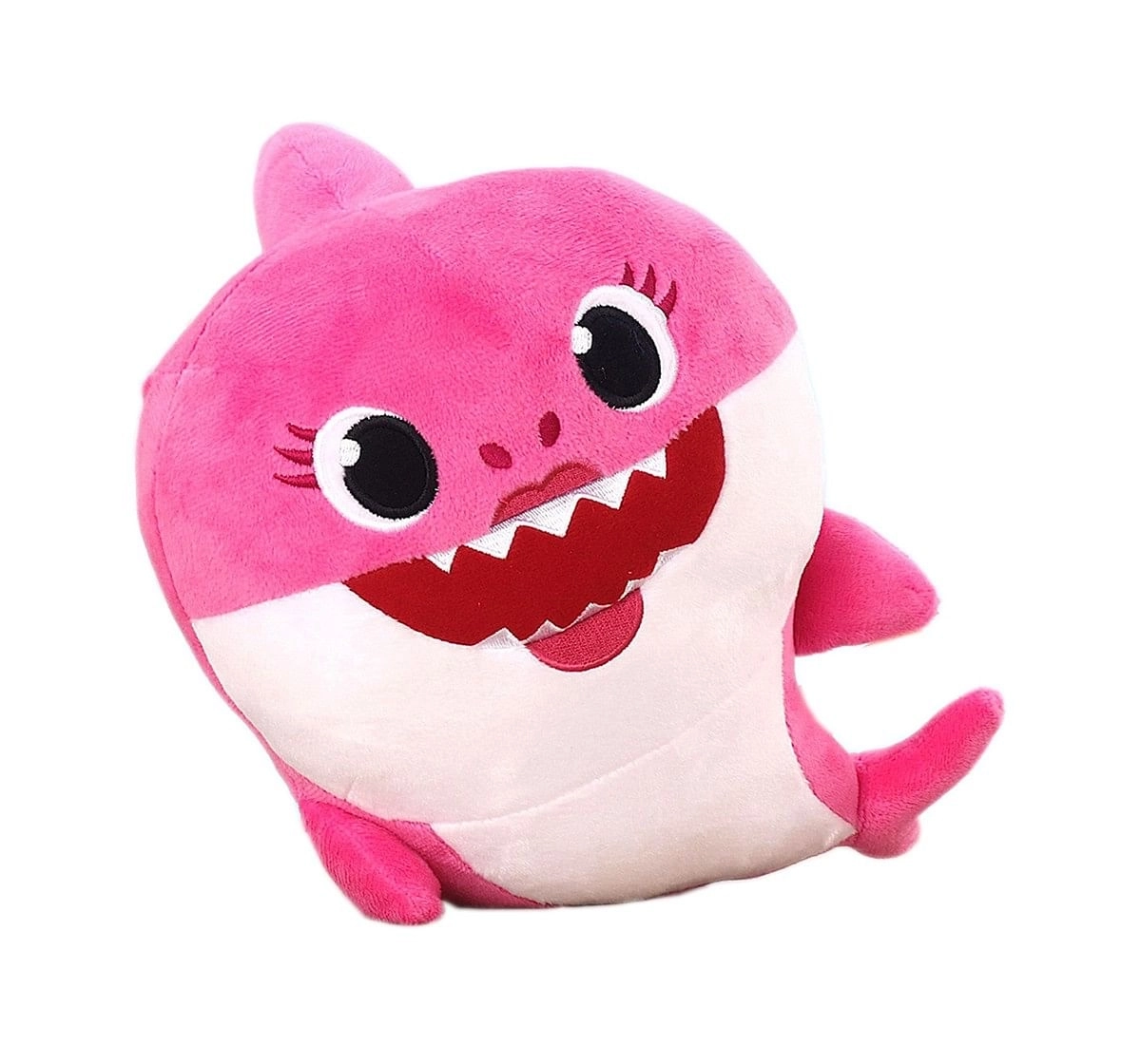 Baby Shark Mommy Shark Plush 20 Cm, 0M+ (Pink)