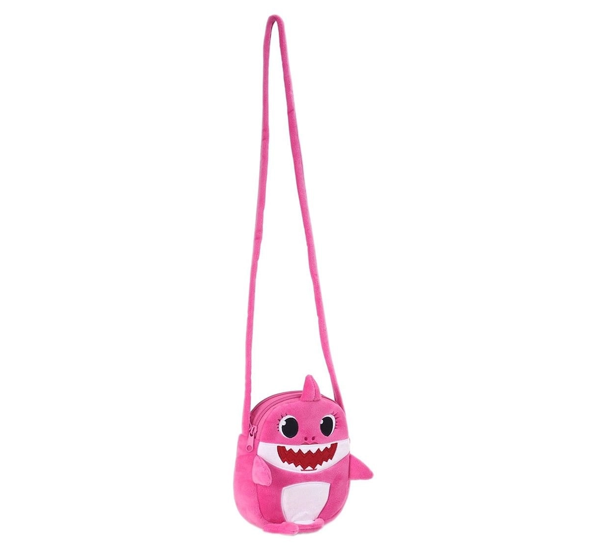Baby Shark Mommy Shark Sling Bag, 0M+ (Pink)