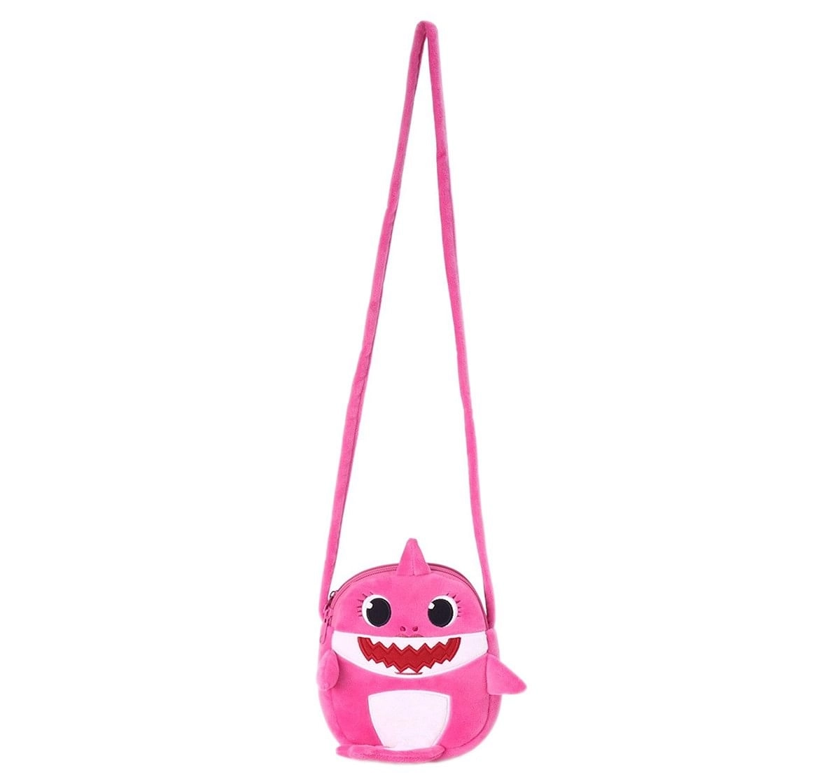 Baby Shark Mommy Shark Sling Bag, 0M+ (Pink)