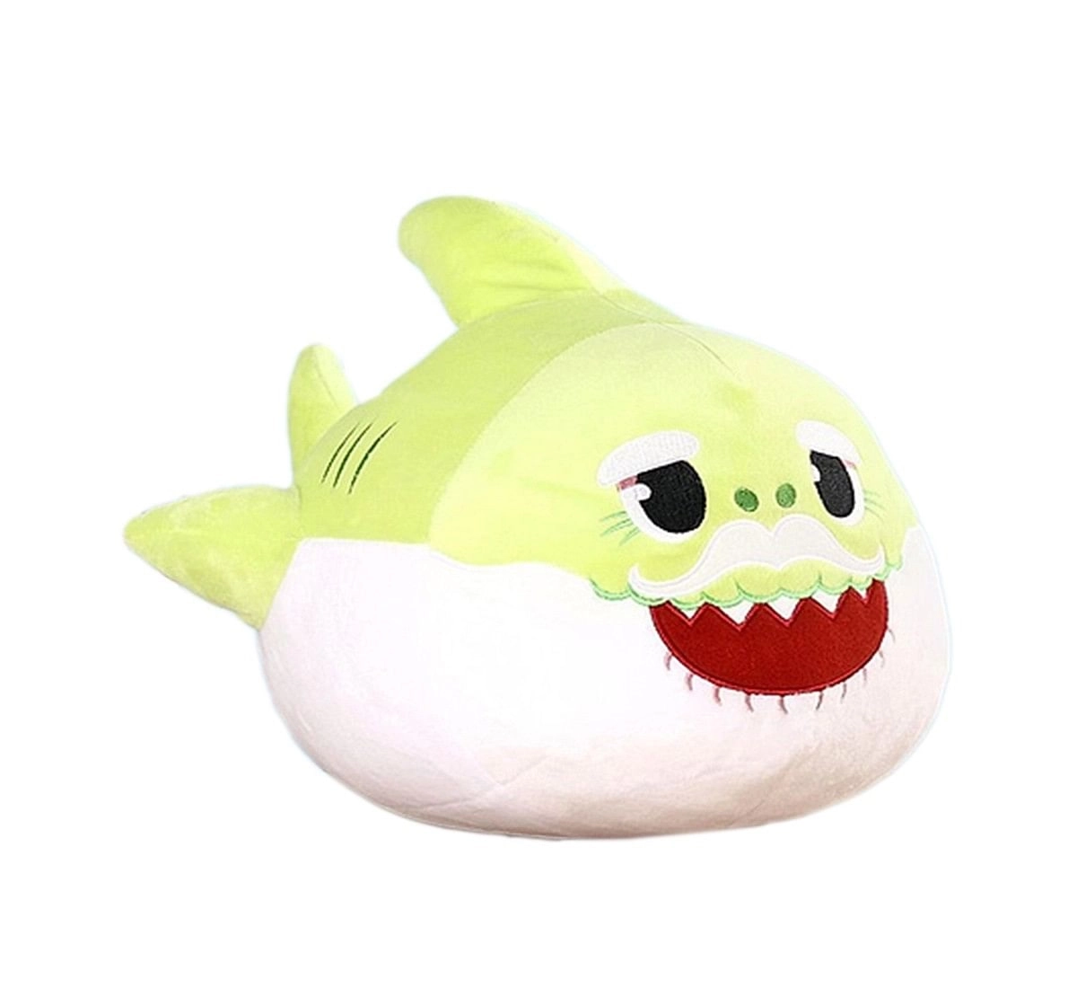 Baby Shark Grandpa Shark Pillow, 0M+ (Green)