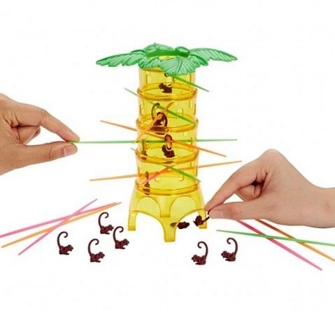 Mattel Games Games Fast Fun Tumblin' Monkeys,  4Y+ (Multicolor)