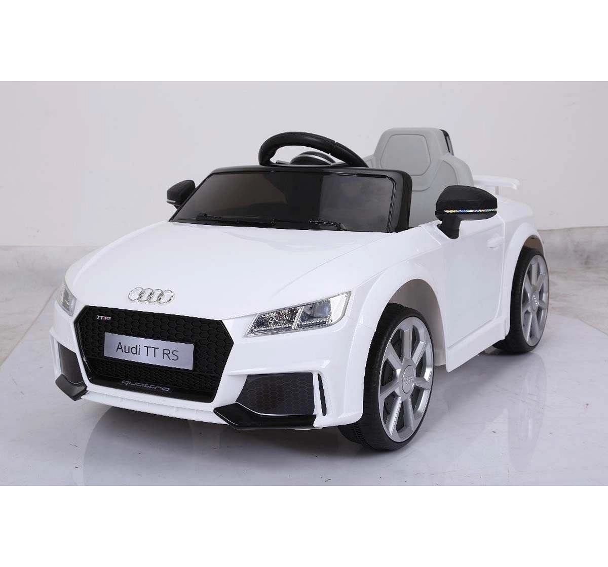 Buy B Wild Audi Tt Rs Ride On Battery Operated Car White Battery Operated Rideons for Kids Age 3Y White Hamleys India