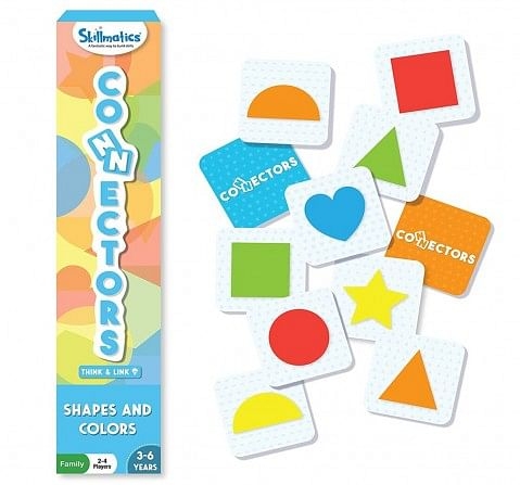 Skillmatics Connectors Shapes and Colors Paper card game Multicolor 3Y+