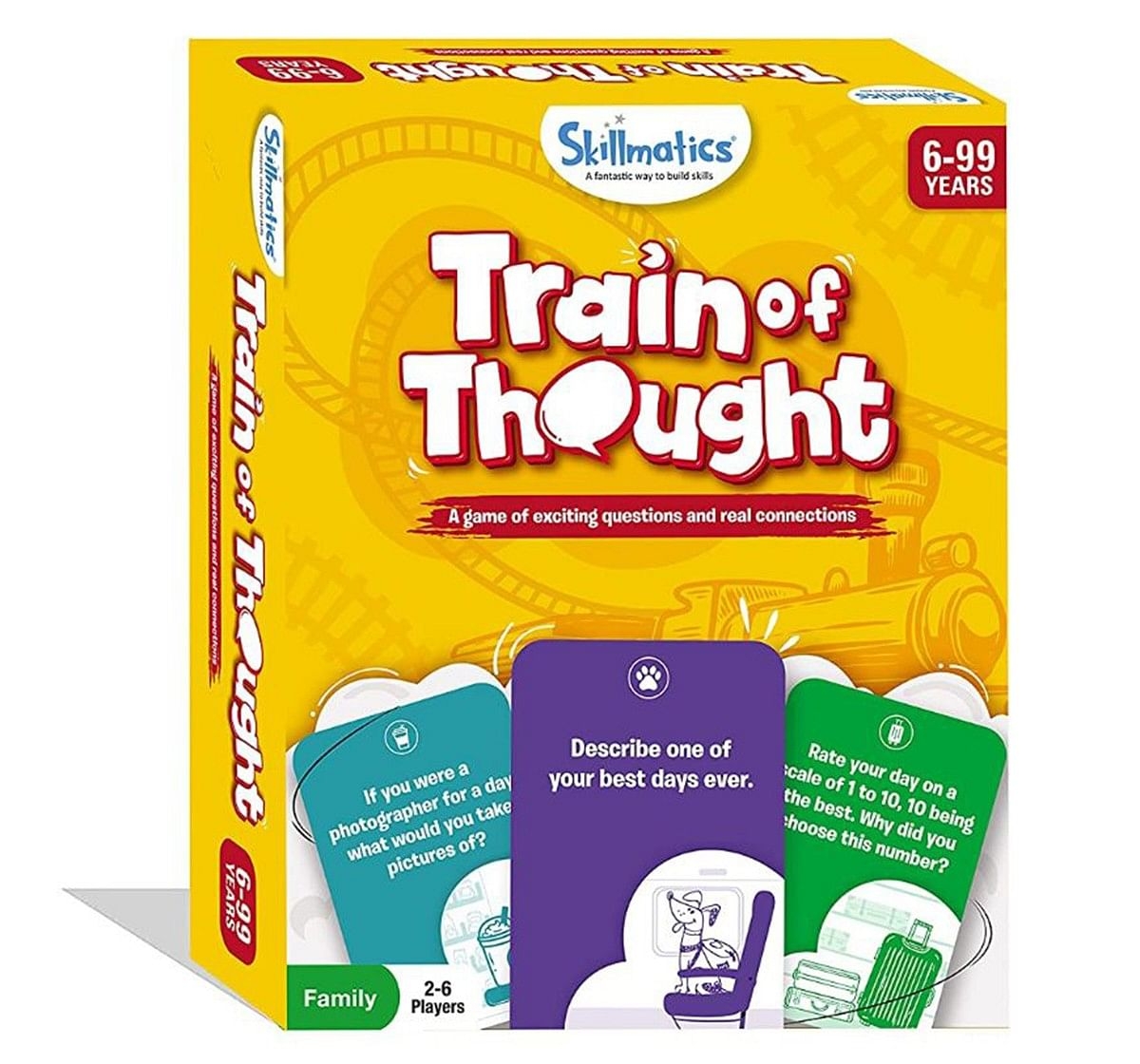 Skillmatics Train of Thought Paper card game Multicolor 3Y+