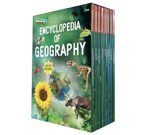 Encyclopedia Of Geography - Set Of 8 Books, 256 Pages Book By Om Books Editorial Team, Paperback