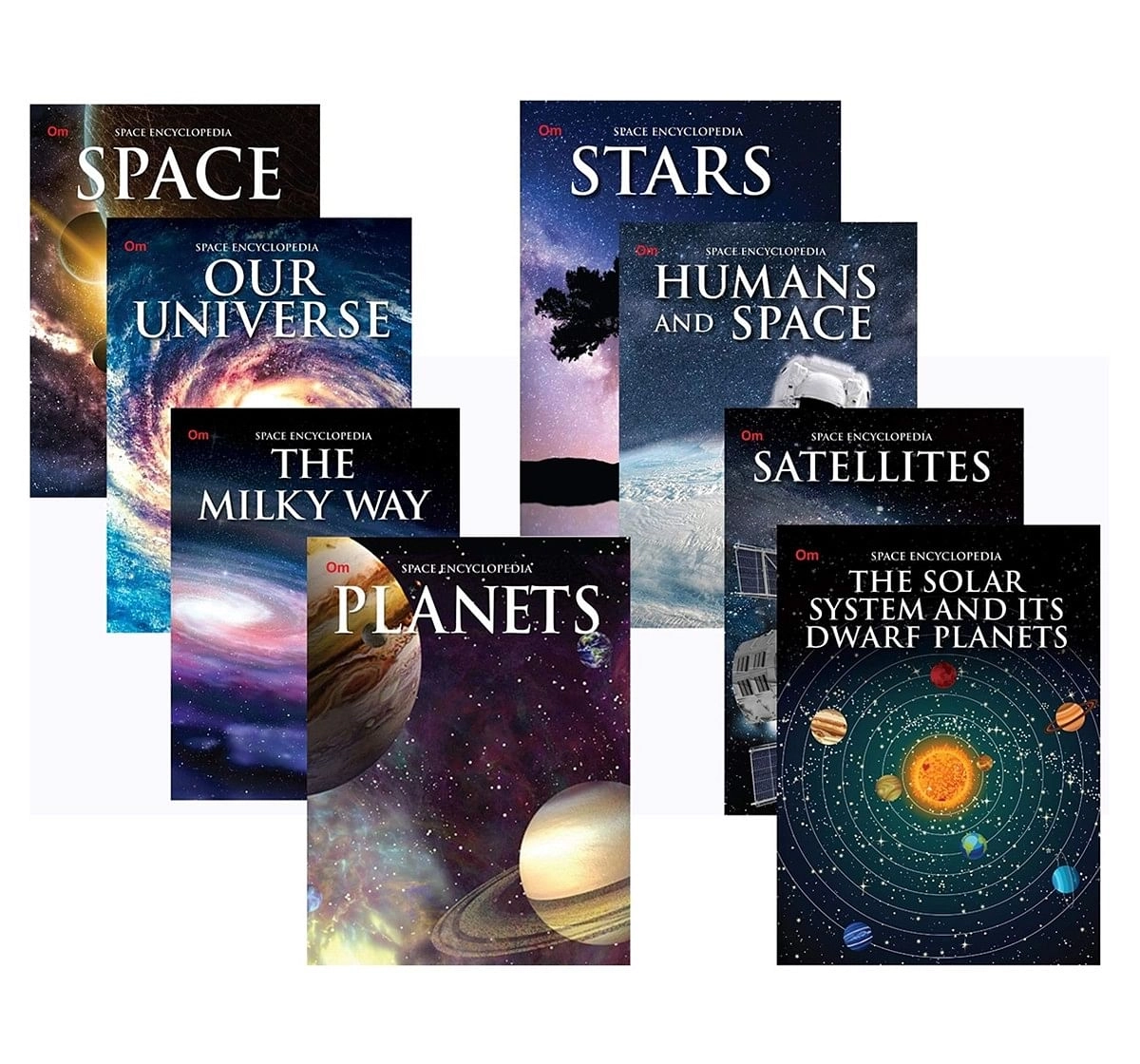 Encyclopedia Of Space - Set Of 8 Books, 256 Pages Book By Om Books Editorial Team, Paperback