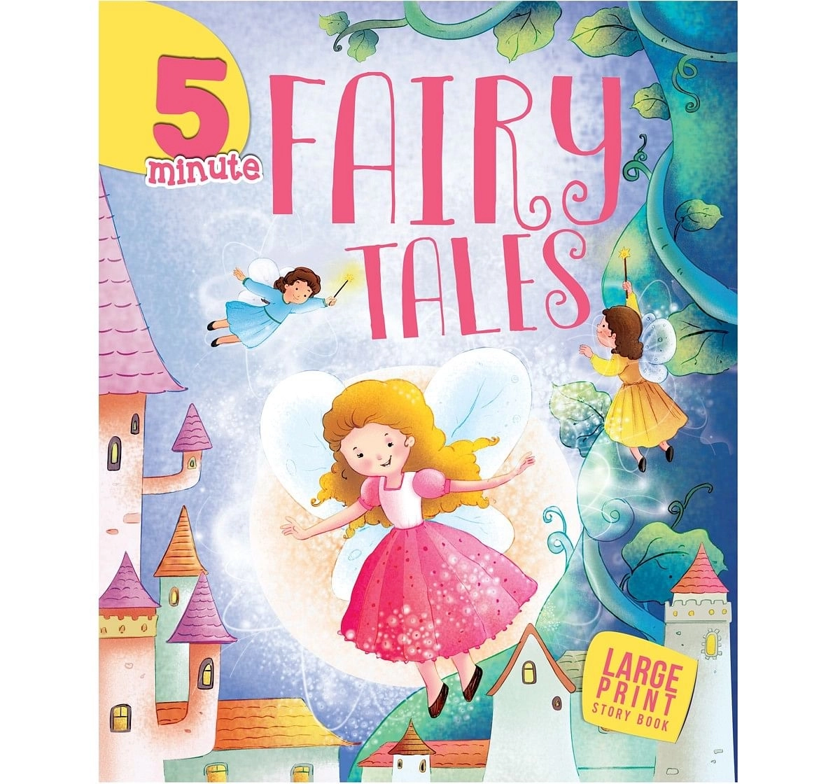 Om Kids 5 Minutes Fairy Tales Large Print Multicolour 6Y+