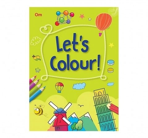 Colouring Book For Kids : Lets Colour, 256 Pages Of Fun, 256 Pages Book By Om Books Editorial Team, Paperback