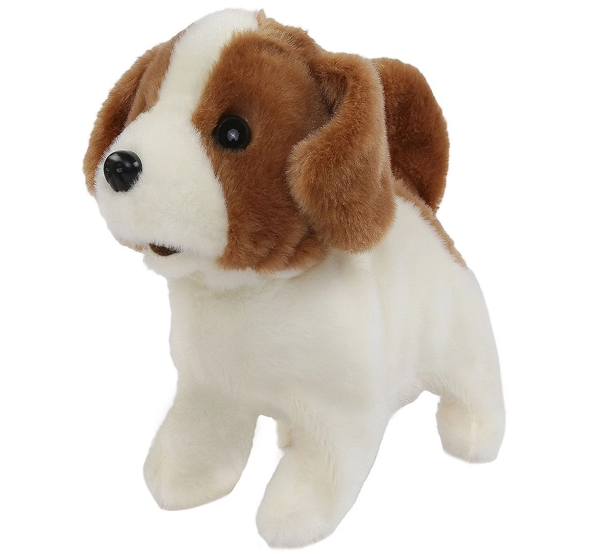 Hamleys Movers & Shakers Baby Jack Russell Plush Soft Dog, 3Y+