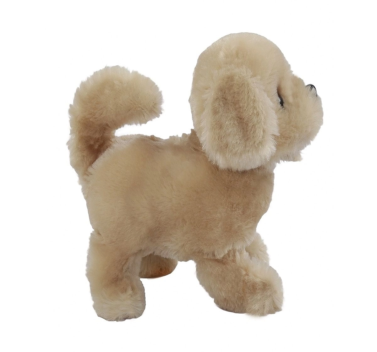 Hamleys Movers & Shakers Retriever Plush Soft Dog Toy(Brown), 3Y+