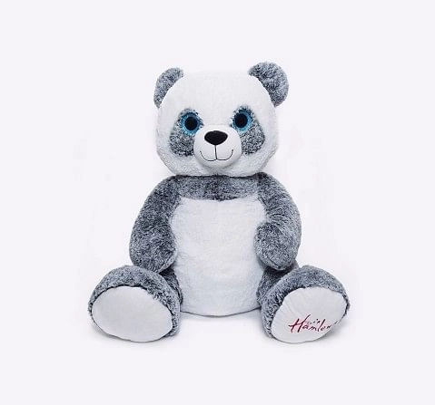 Hamleys Papa Panda Soft Toy for Kids 3Y+, White