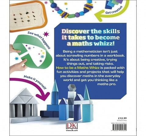 How to be a Maths Whizz, 72 Pages Book by DK Children, Hardback