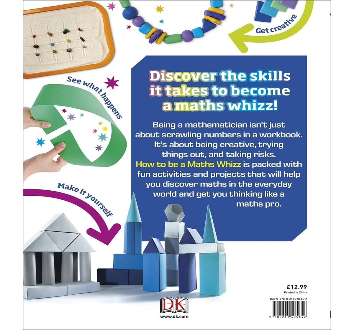 How to be a Maths Whizz, 72 Pages Book by DK Children, Hardback