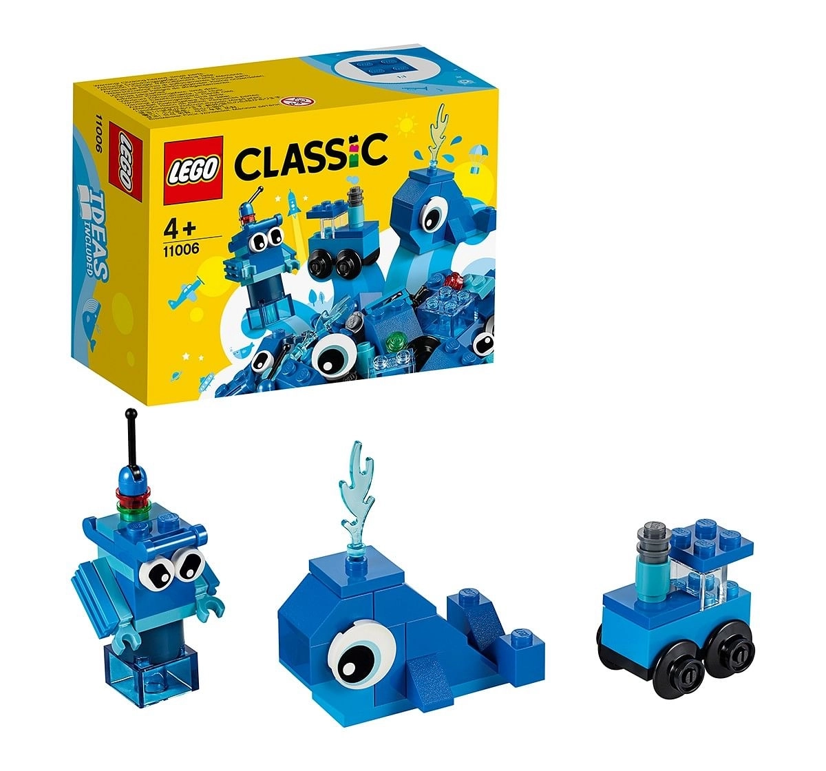 LEGO 11006 Creative Blue Bricks Lego Blocks for Kids age 4Y+ 