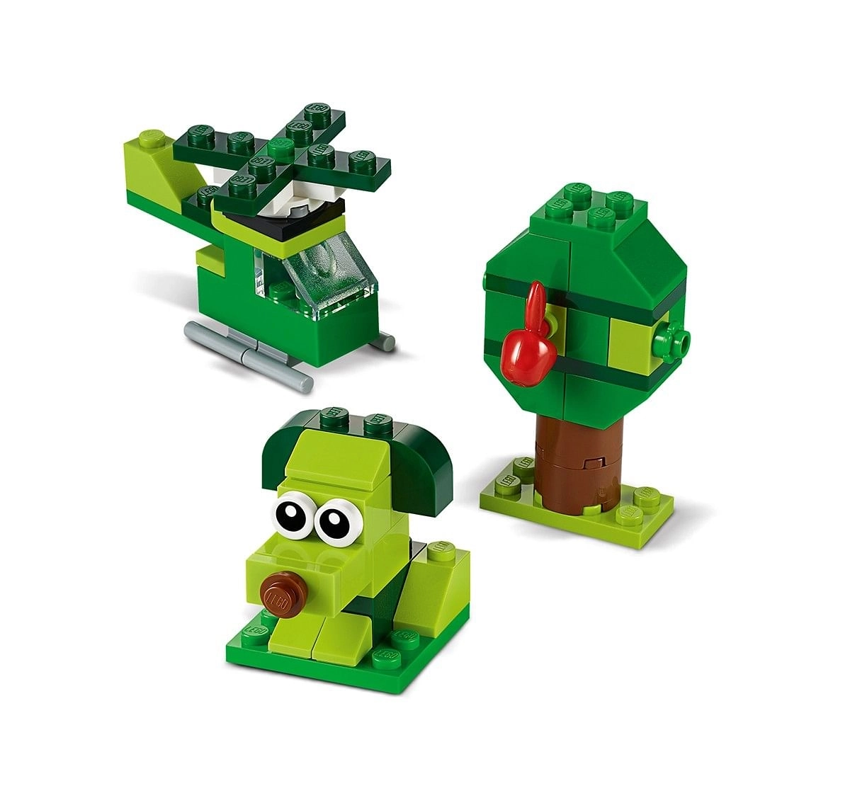 LEGO 11007 Creative Green Bricks Lego Blocks for Kids age 4Y+ 