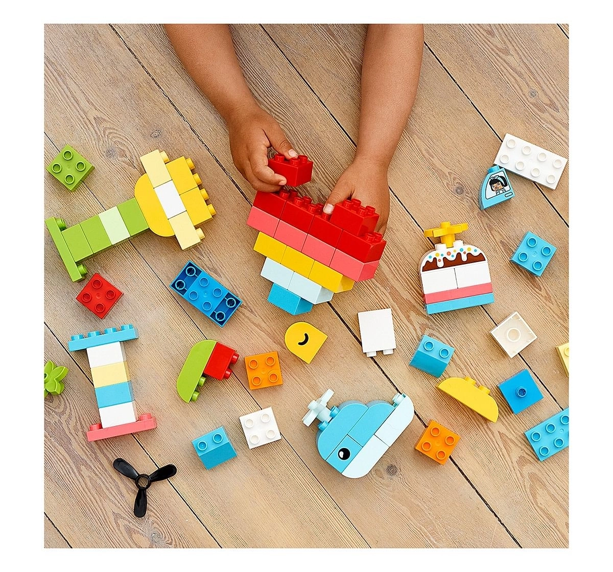 LEGO 10909 Heart Box Lego Blocks for Kids age 18M + 