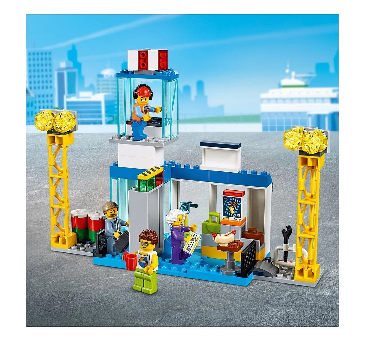 LEGO 60261 Central Airport Lego Blocks for Kids age 4Y+ 