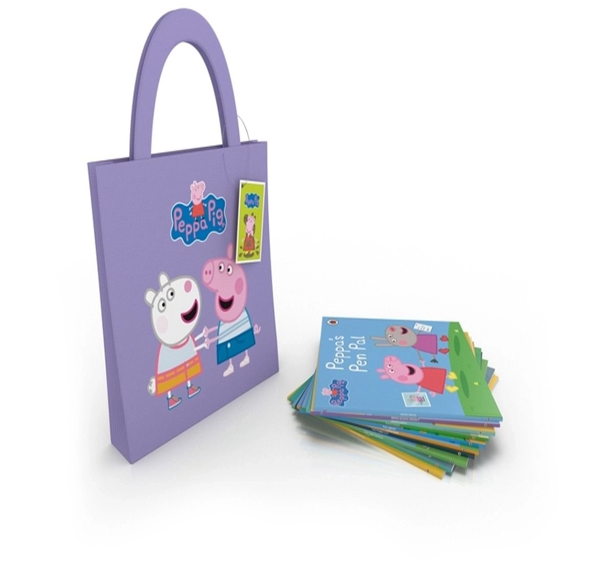 Peppa Purple Bag, 240 Pages Book by Ladybird, Paperback