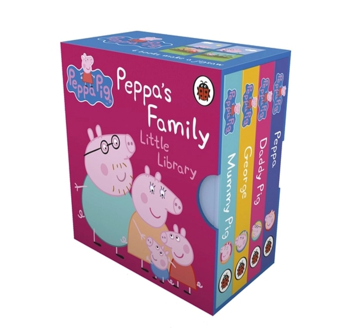Peppa Pig: PeppaÆs Family Little Library, 48 Pages Book by Ladybird, Board Book