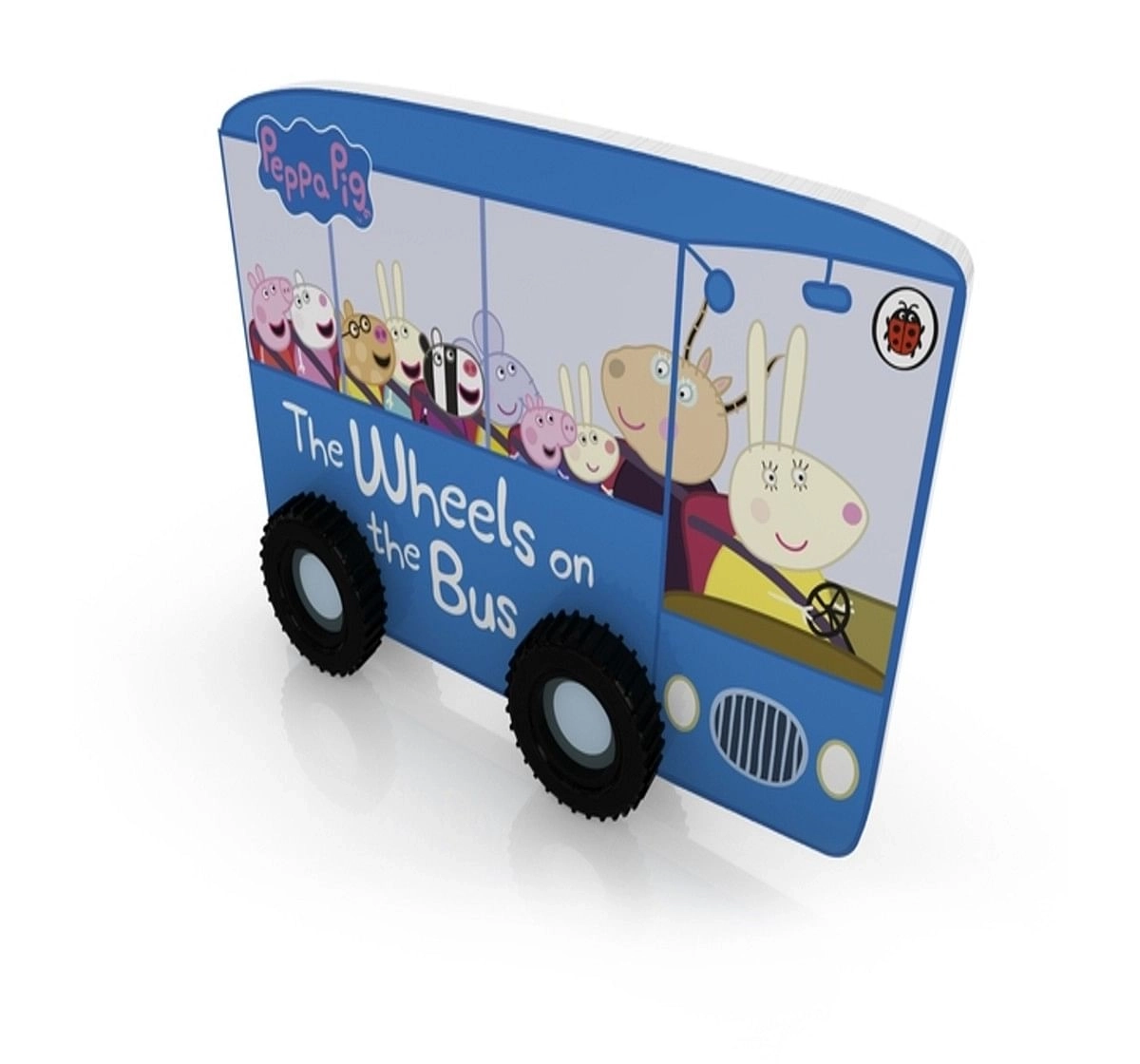 Peppa Pig : The Wheels on the Bus, 12 Pages Book by Ladybird, Board Book