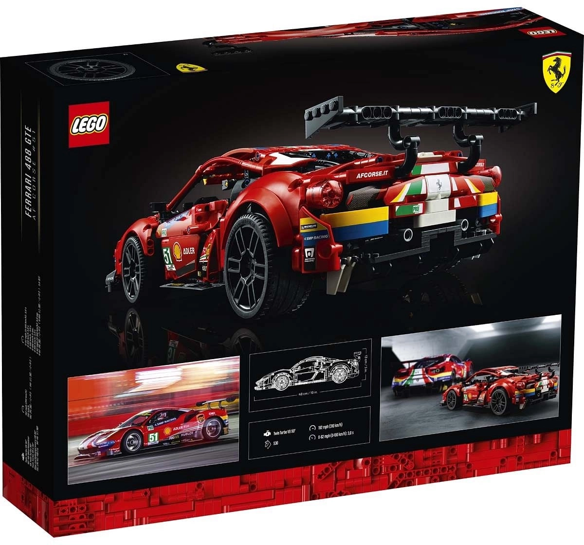 Shop Online LEGO Ferrari 488 GTE AF Corse #51