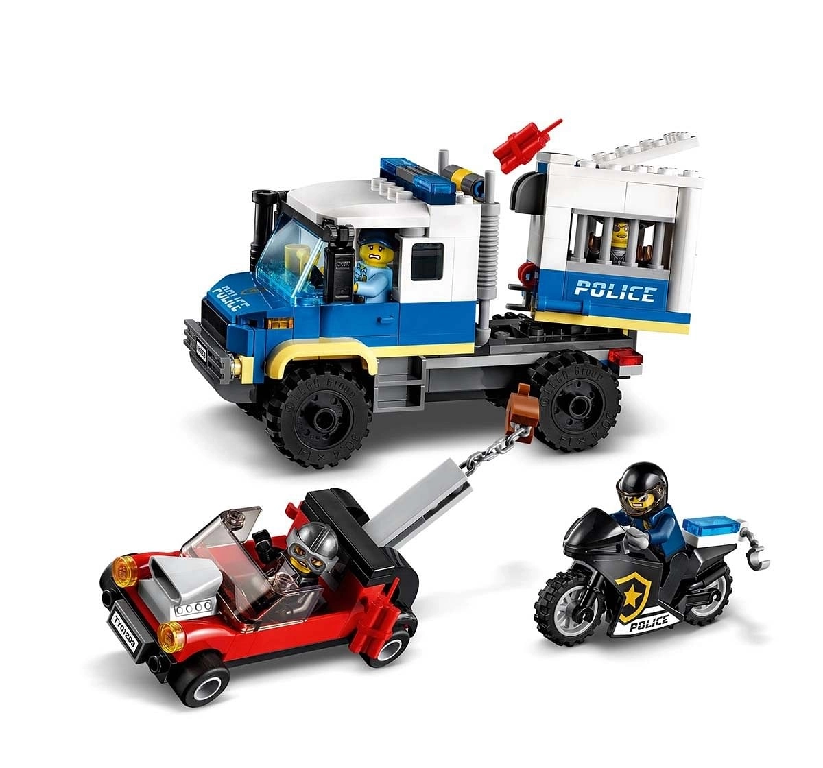 Lego Police Prisoner Transport Lego Blocks for Kids Age 5Y+