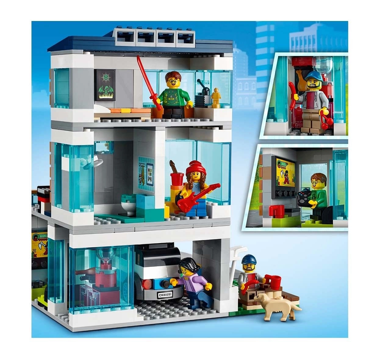 Lego Family House Lego Blocks for Kids Age 5Y+