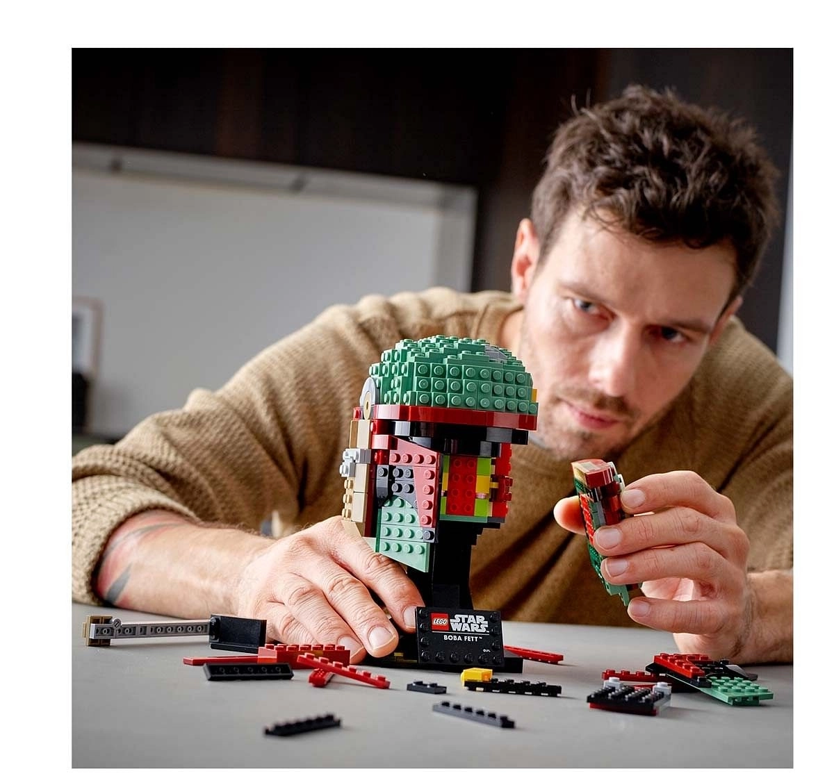 Lego Boba Fett™ Helmet Lego Blocks for Kids Age 18Y+