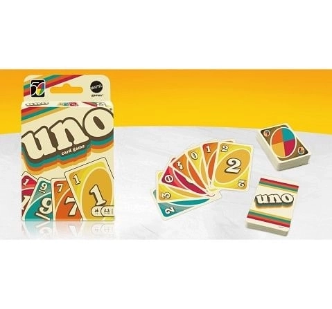 Mattel Games UNO Iconic 1970S,  7Y+ (Multicolor)