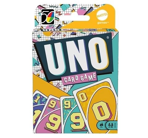 Mattel Games UNO Iconic 1990S,  7Y+ (Multicolor)
