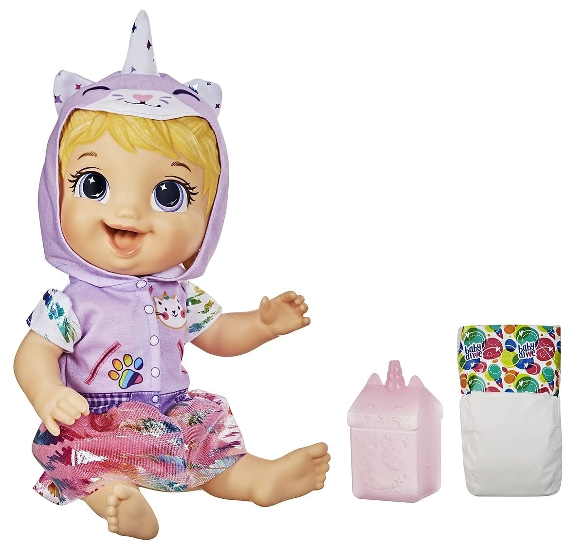Baby Alive Tinycorns Doll for Girls ages 3Y+ (Assorted)