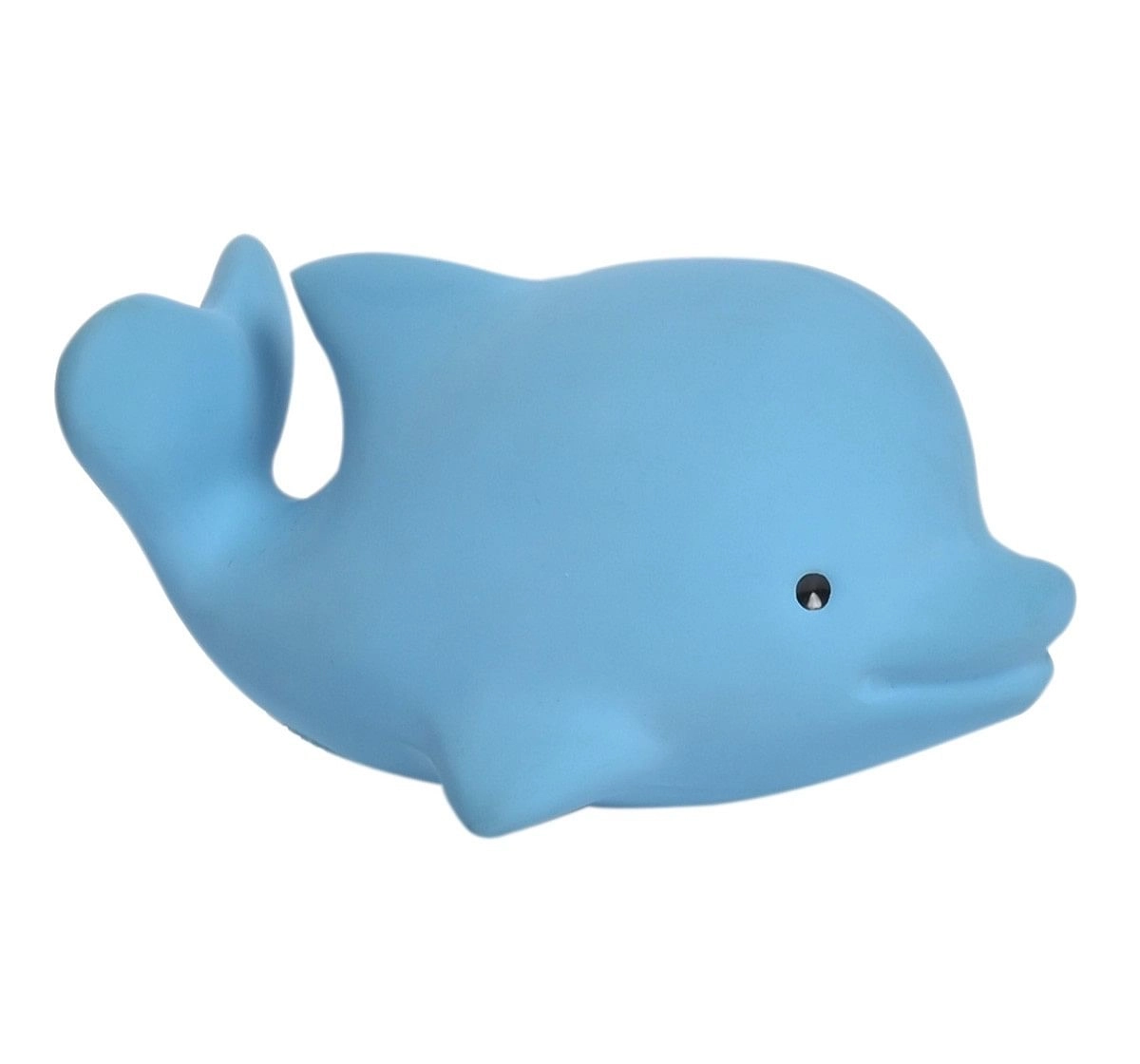 Tikiri Toys Dolphin Natural Rubber Rattle & Bath Toy, 0M+ (Multicolor)