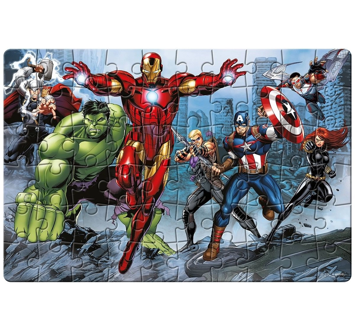 Shop Online Frank Marvel Avengers Jigsaw Puzzle (108 Pc), 6Y+