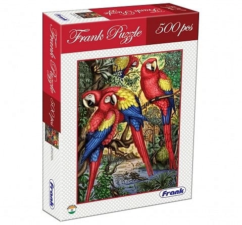 Frank Macaw Parrots Puzzle 500 Pieces, 10Y+