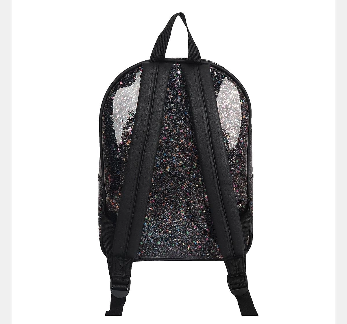 Hamster London Glitter Black Backpack, 6Y+