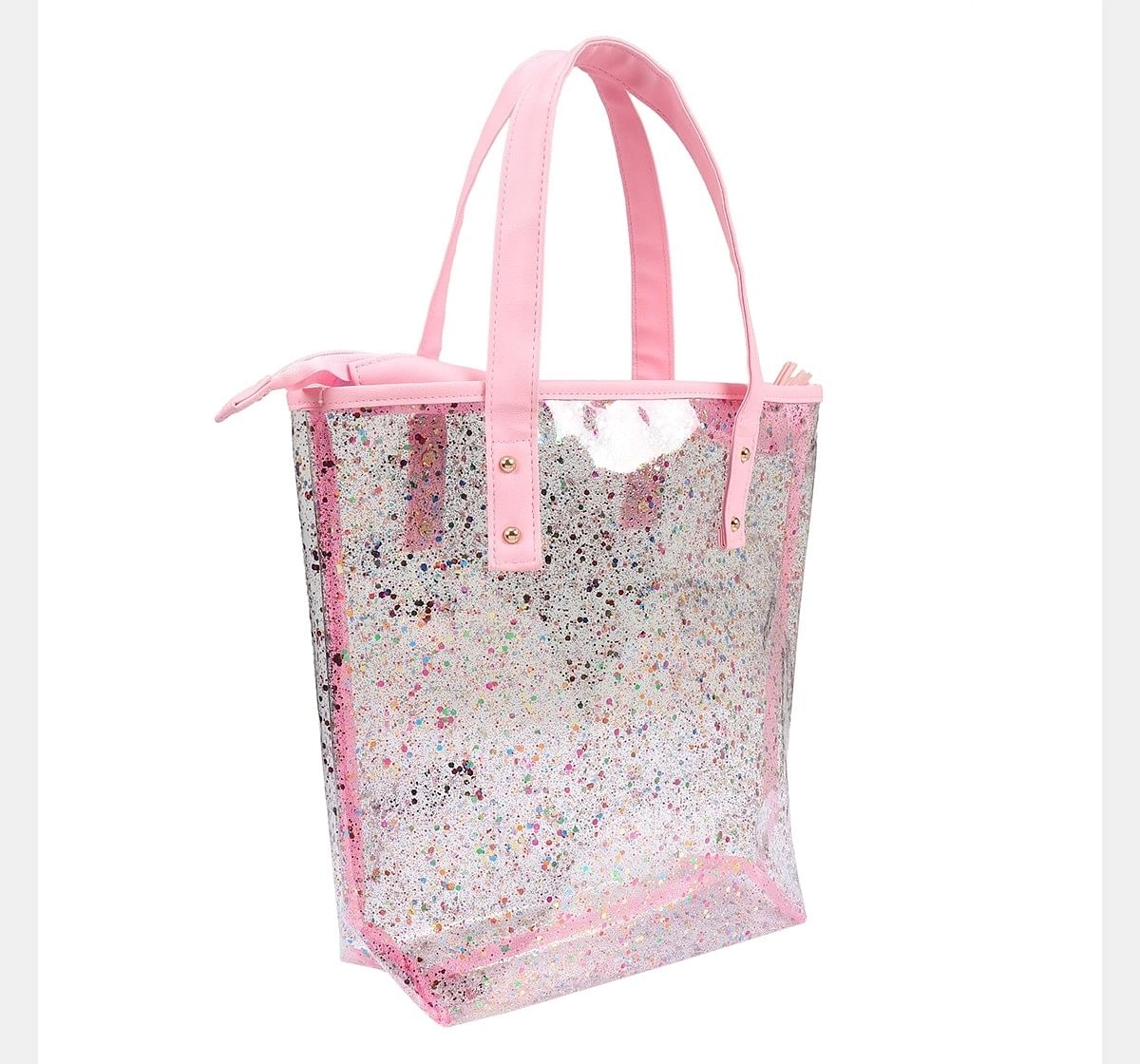Hamster London Glitter Tote Bag Pink, 6Y+