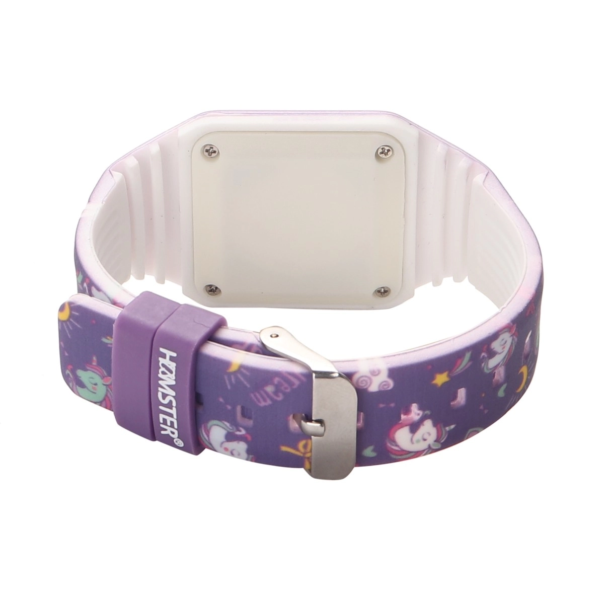 Hamster London Uni Digital Watch For Kids, 6Y+, Purple