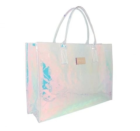 Hamster London Raver Tote Bag, White, 12Y+