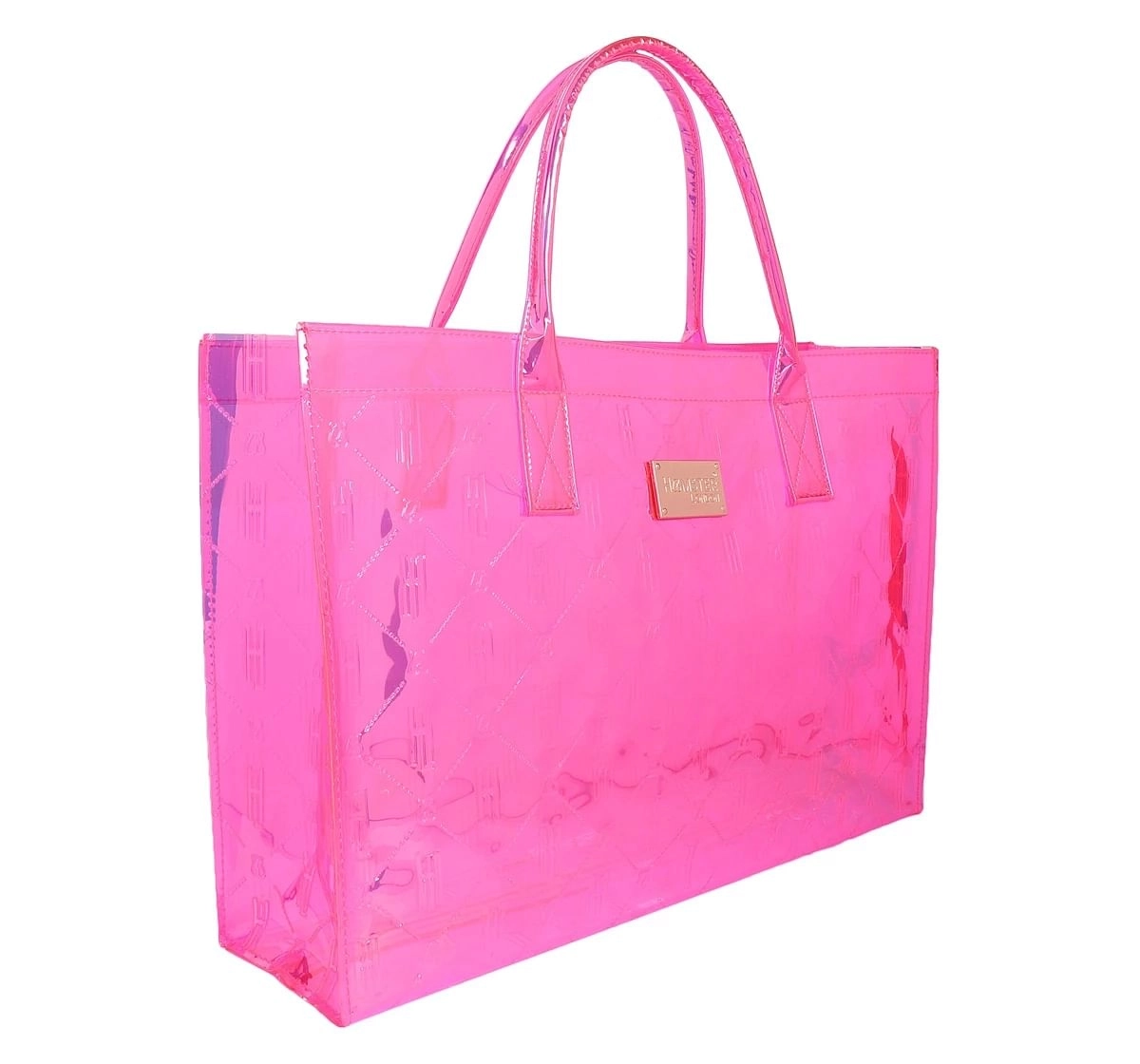 Hamster London Raver Tote Bag, Pink, 12Y+
