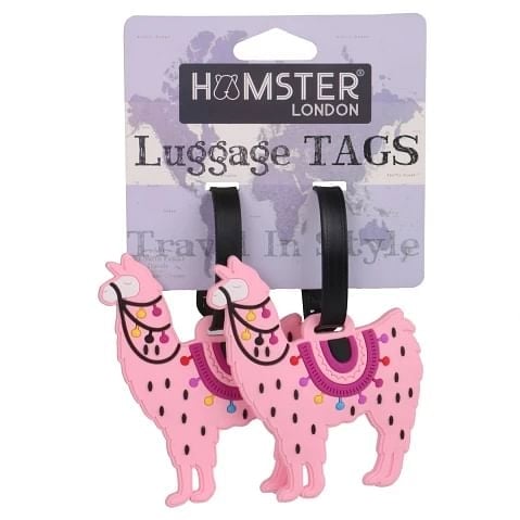 Hamster London Luggage Tag Lama, 12 cm, 5Y+