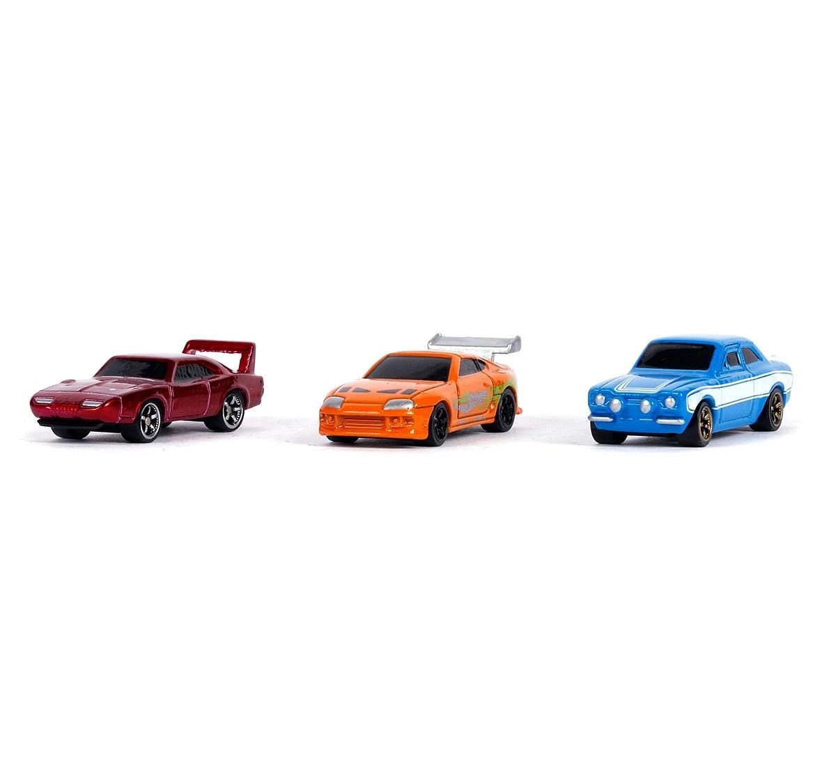 Fast & Furious 1.65" 3-Pack Nano for Kids age 3Y+, Multicolor