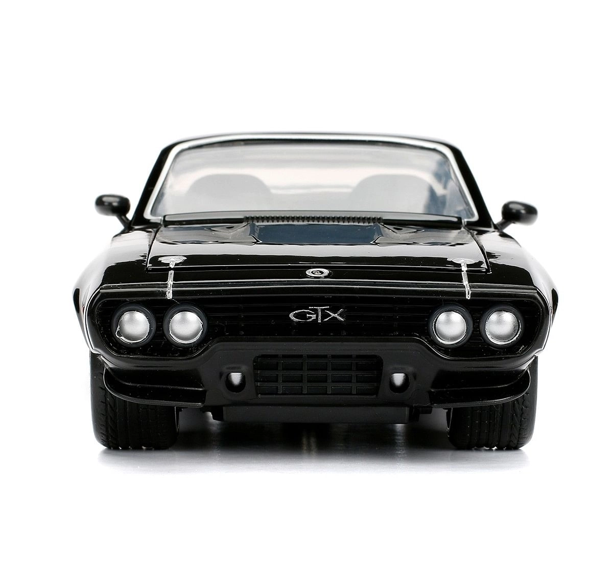 Fast & Furious 1:24 - FF8 1972 Plymouth GTX for Kids age 8Y+, Black