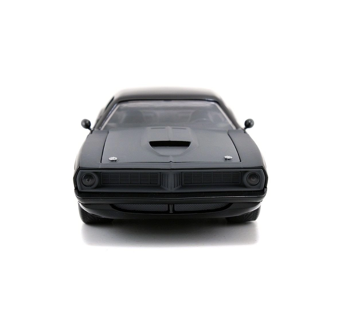 Fast & Furious 1:24 - 1973 Plymouth Barracuda for Kids age 8Y+, Black
