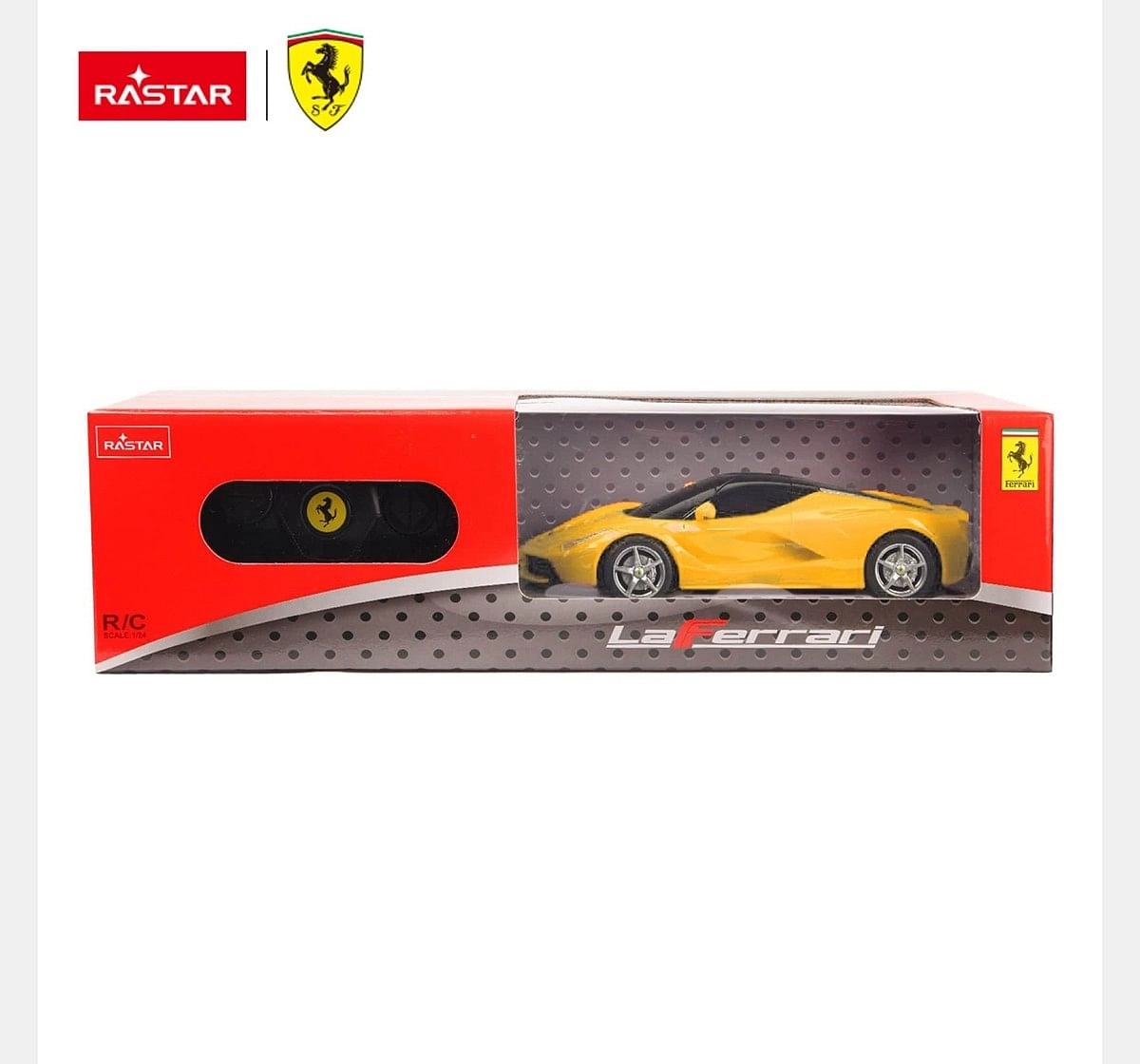 Shop Rastar 1:24 Ferrari Laferrari Remote Control Car, 2Y+