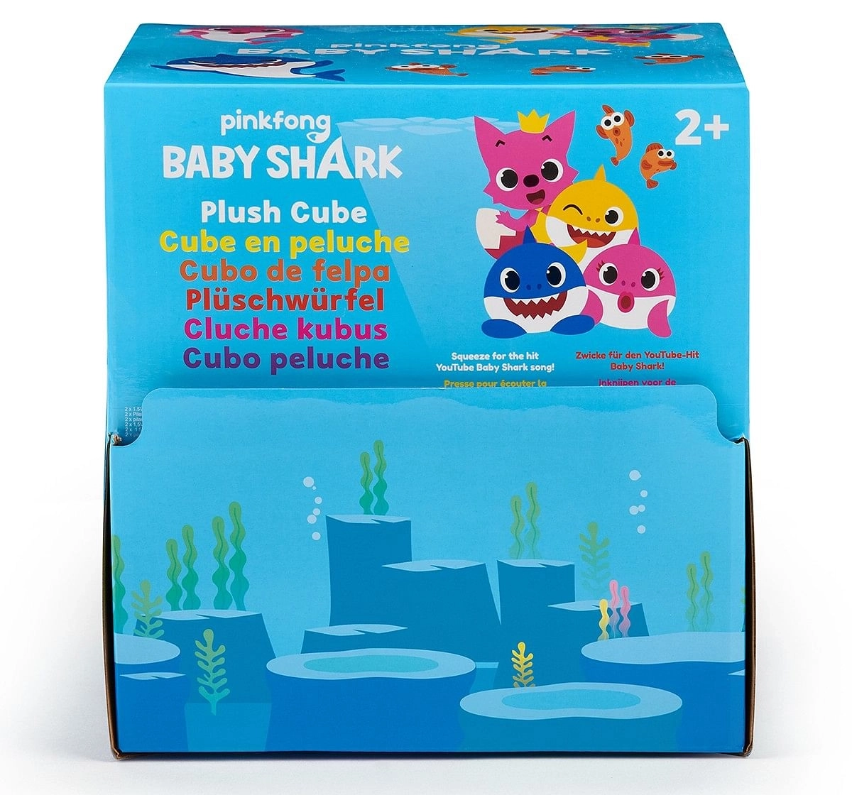 Babyshark Pinkfong Shark Family Song Cube - Daddy Shark,  3Y+ (Pink)