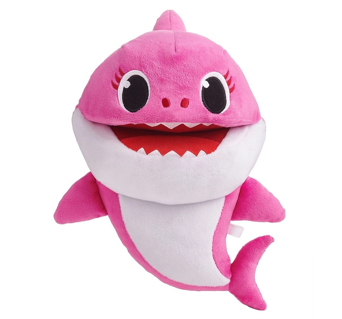 Pinkfong Shark Family Plush Puppet - Mommy Shark for Kids age 3Y+