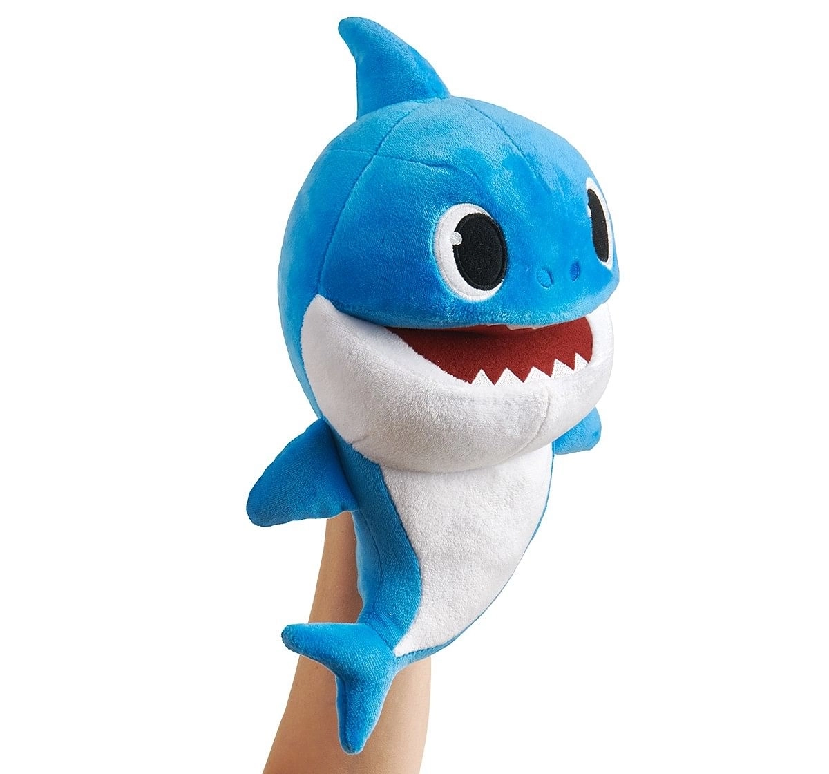 Pinkfong Shark Family Plush Puppet - Daddy Shark for Kids age 3Y+