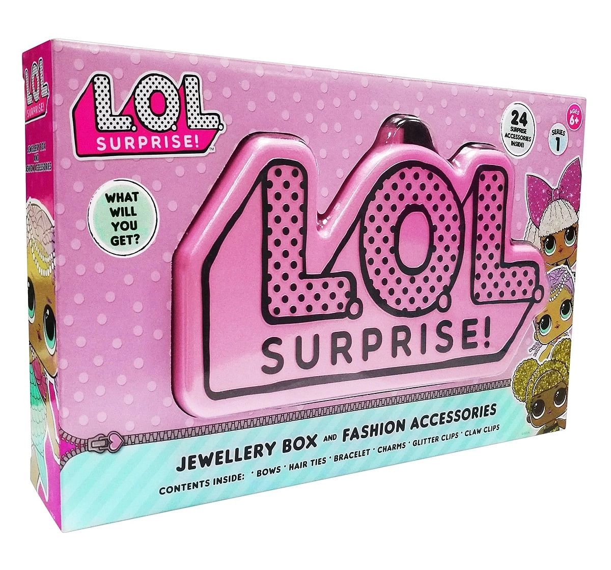 L.O.L. Surprise Jewellery Box And Fashion Accessories,  3Y+ (Multicolor)